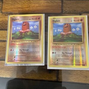 Rare 2016 hologram diglett